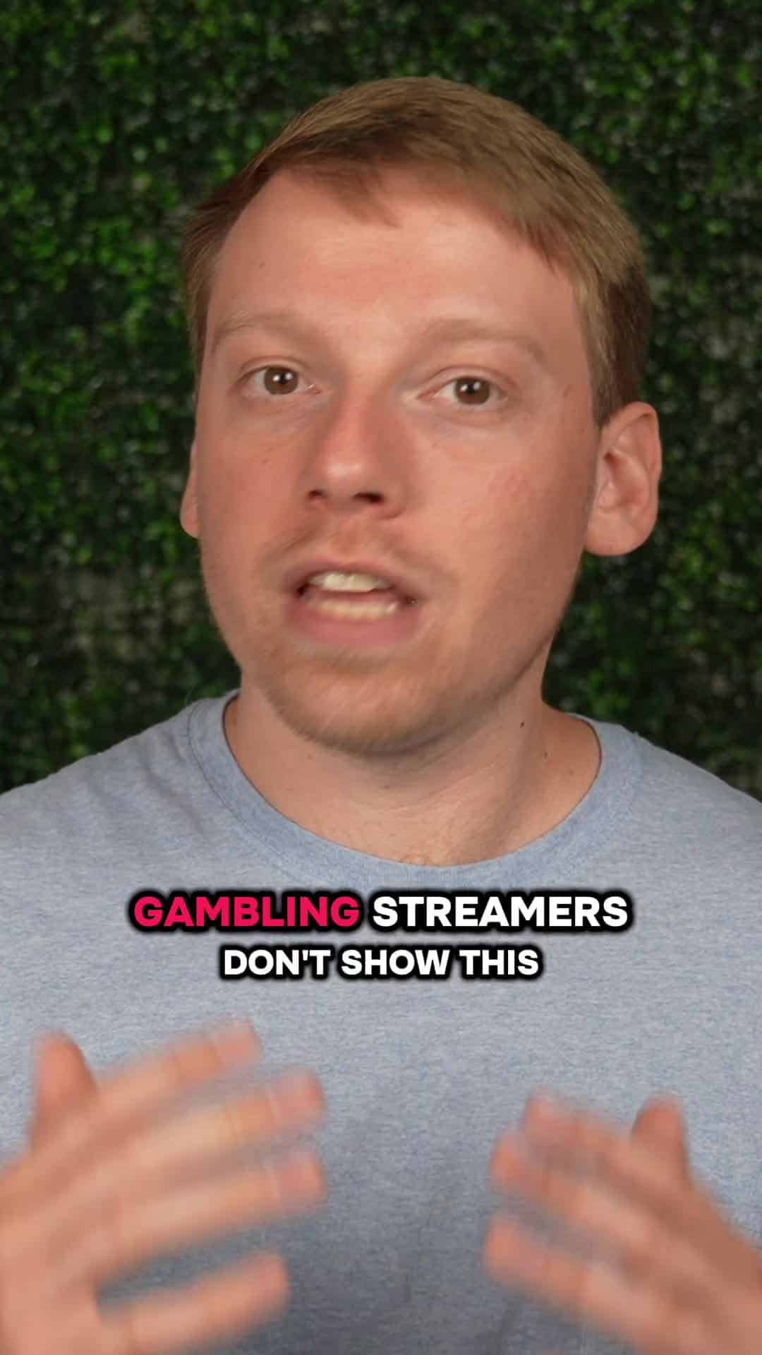 @rightchoicerecovery Gambling streamers never tell the whole truth about what th...