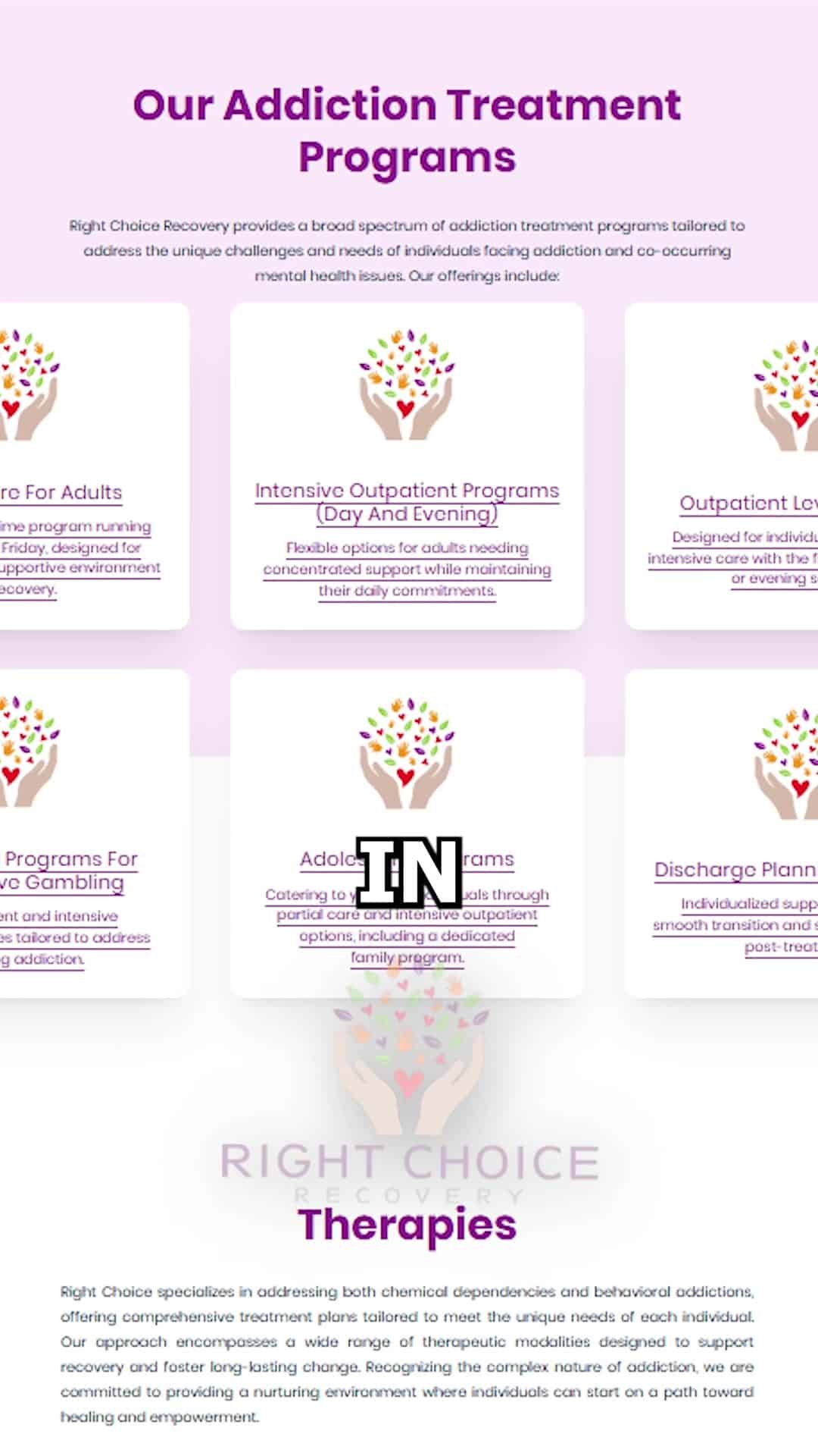 @rightchoicerecovery Here’s a bit about our treatment program here at right choi...