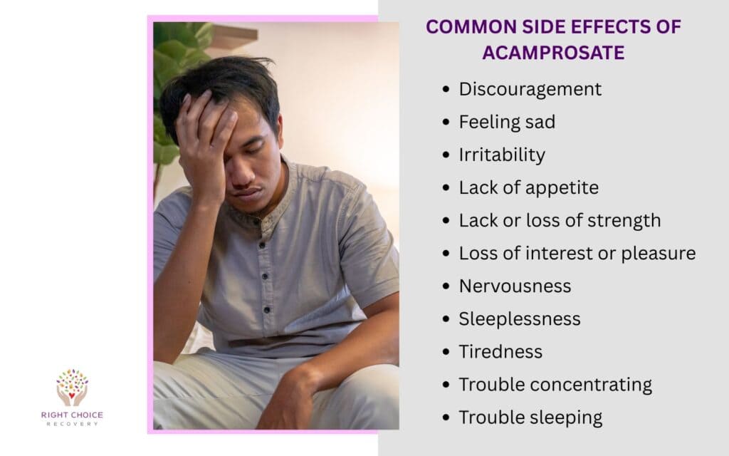 Common Side Effects of Acamprosate