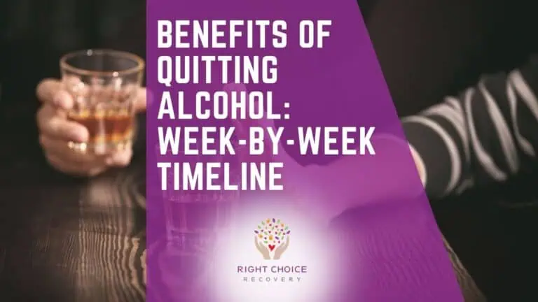 Week-by-week timeline of the benefits of quitting alcohol