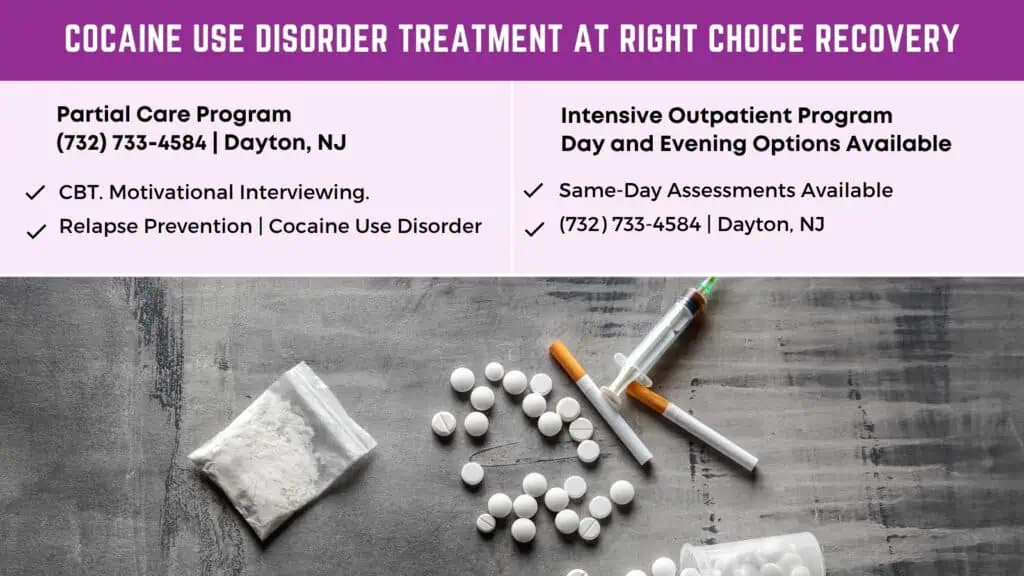 Cocaine use disorder treatment