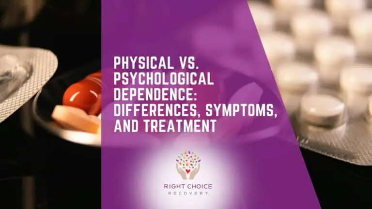 Physical vs. Psychological Dependence
